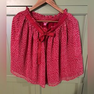 Betsey Johnson Cherry Rockabilly Mini Skirt—Retro Pin-Up Vibes